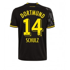 Borussia Dortmund Nico Schulz #14 Bortedrakt 2022-23 Kortermet